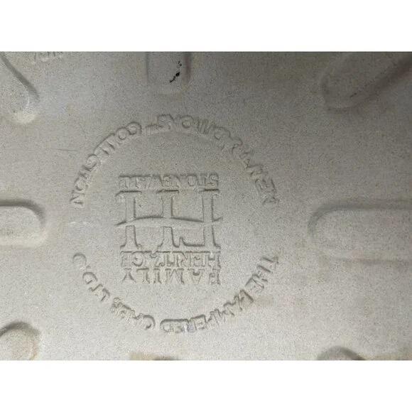 Beige Oval Stoneware Baking Roaster Pan 13x9" Pampered Chef Heritage Collection - Picture 8 of 8